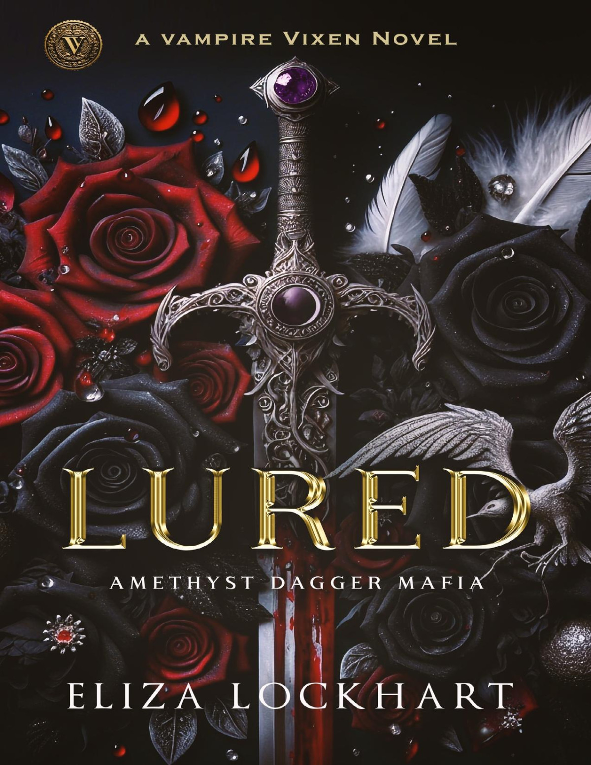 Lured A Vampire Vixen Novel Amethyst Dagger Mafia Book 1 Lockhart