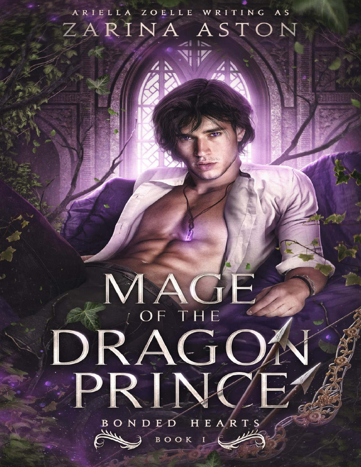Mage Of The Dragon Prince A Queer Epic Fantasy Shifter Romance Bonded Hearts Book 1 Zarina Aston Ariella Zoelle