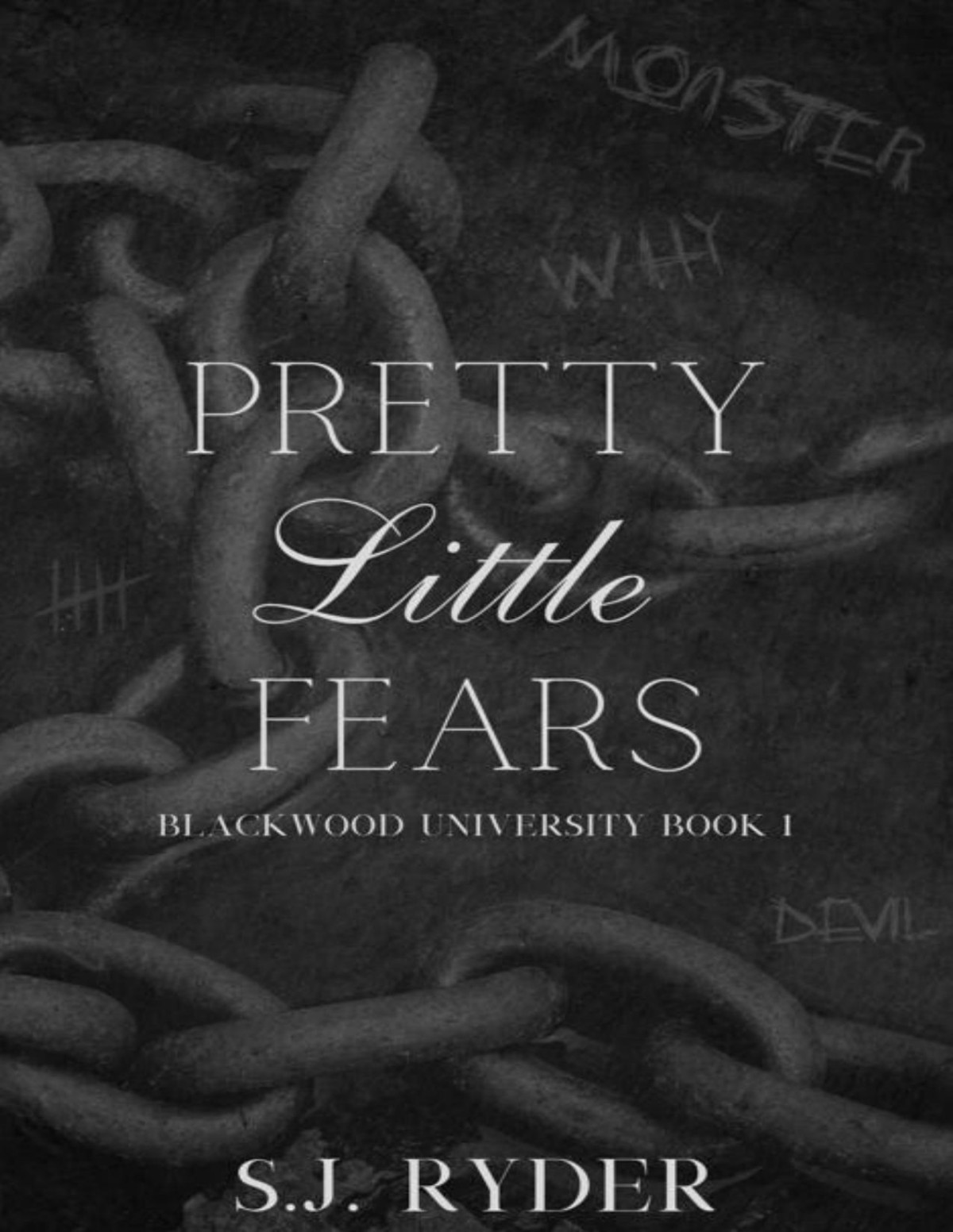 Pretty Little Fears Blackwood University Book 1 Sj Ryder
