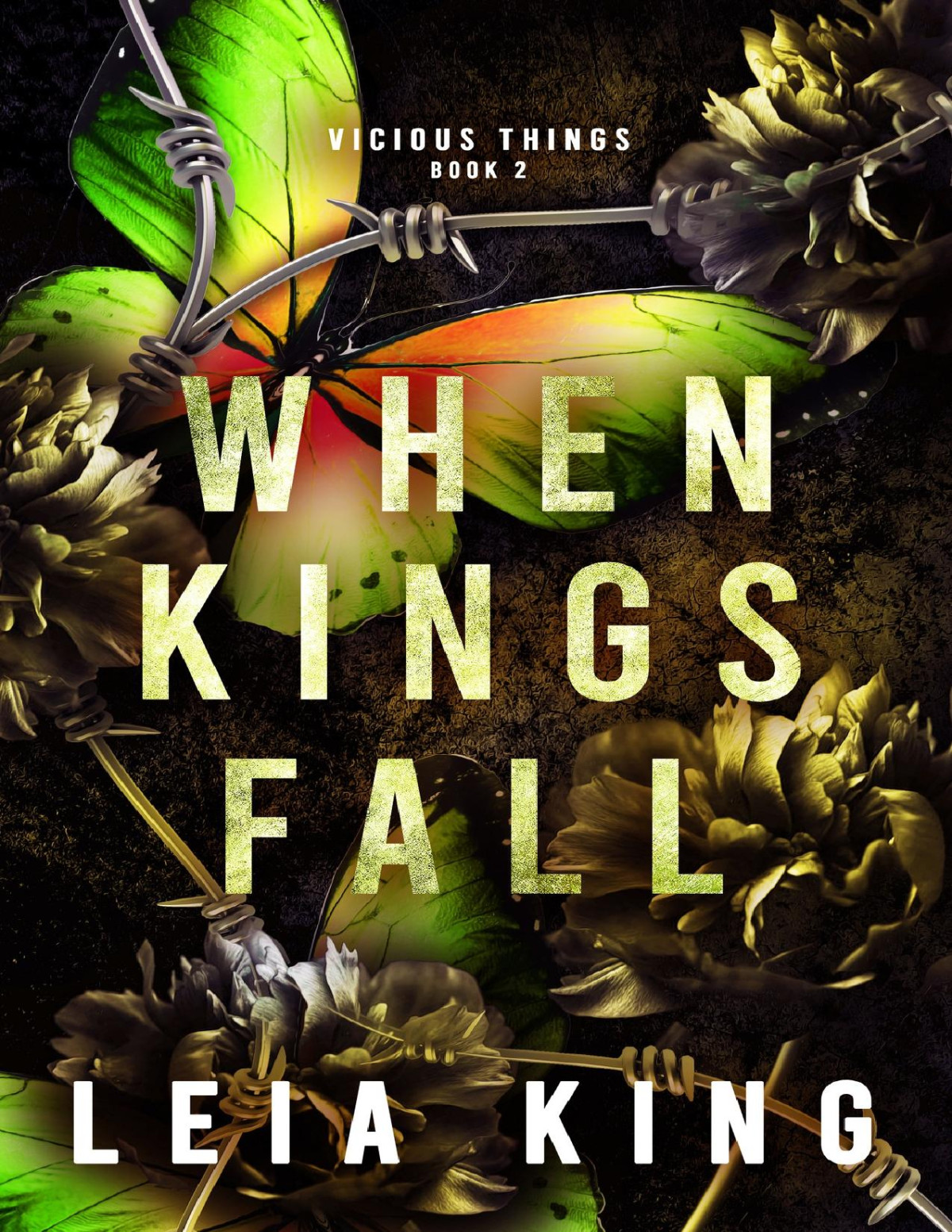 When Kings Fall A Dark College Reverse Harem Romance Vicious Things Book 2 Leia King