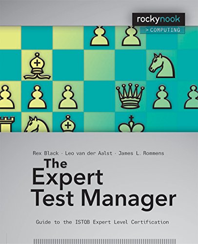 The Expert Test Manager 1st Edition Rex Black James L Rommens