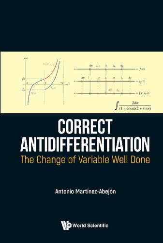Correct Antidifferentiation The Change Of Variable Well Done Antonio Martinezabejn
