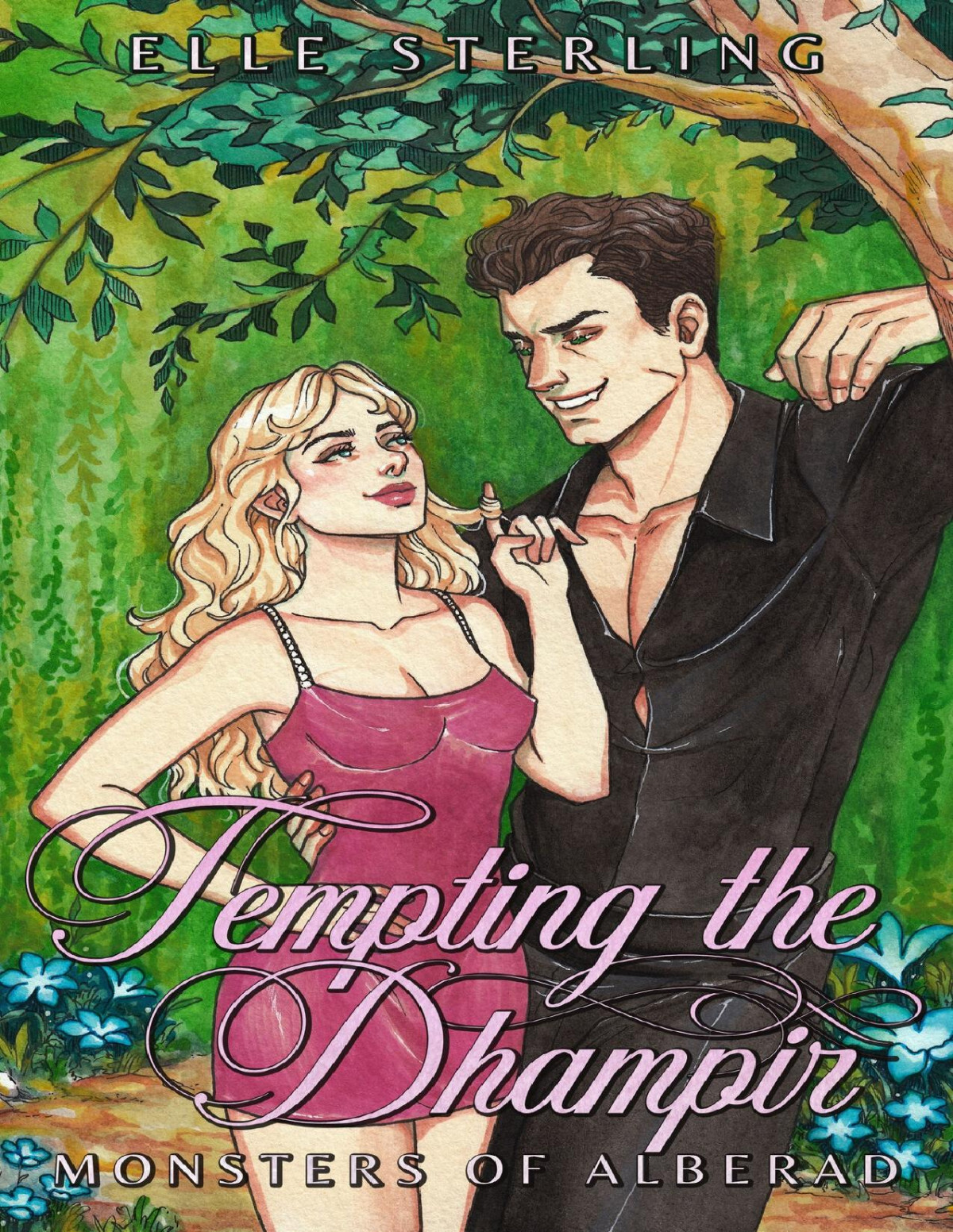 Tempting The Dhampir A Monster Romance Elle Sterling