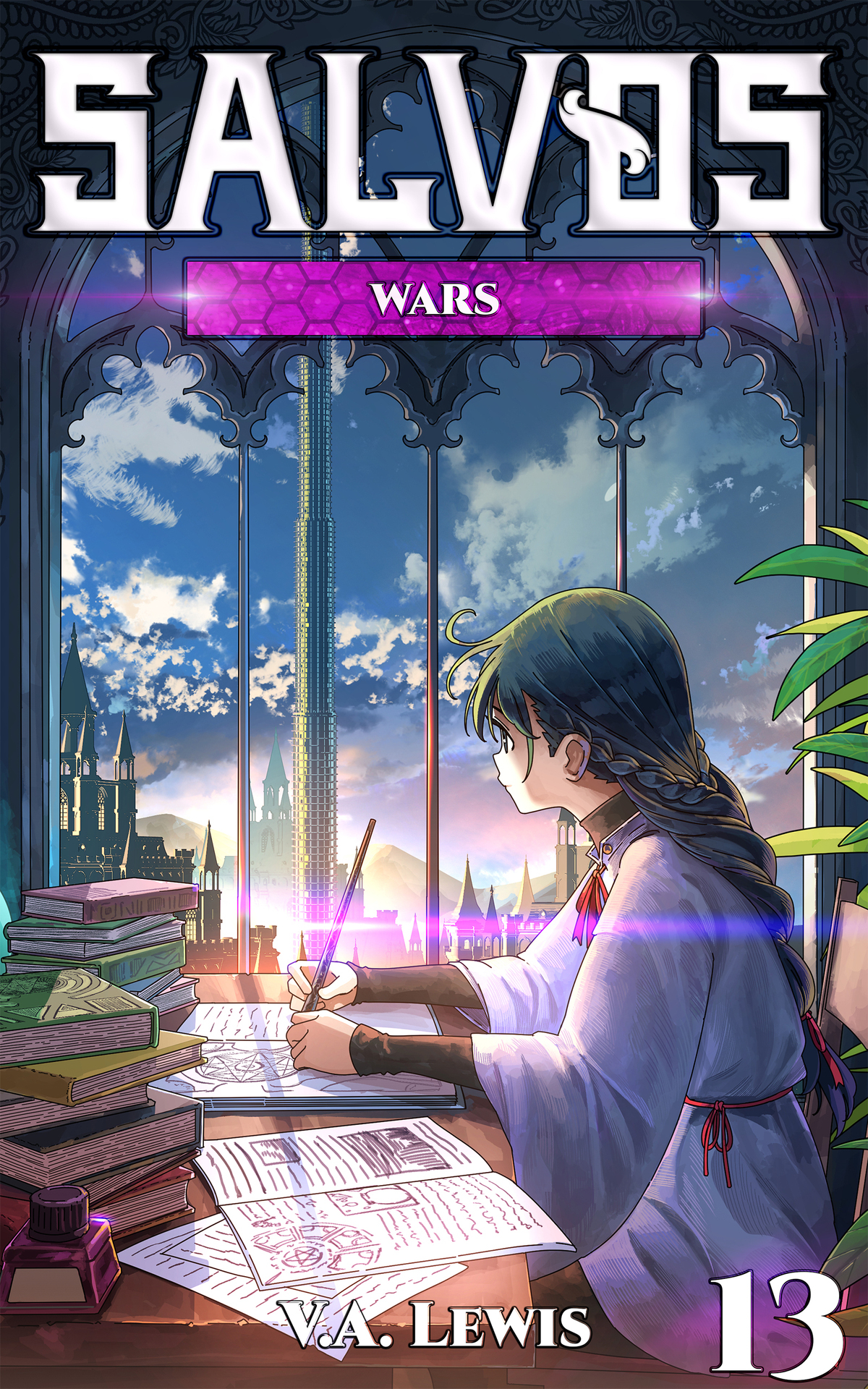 Wars A Litrpg Adventure Salvos Book 13 Va Lewis Melas Delta