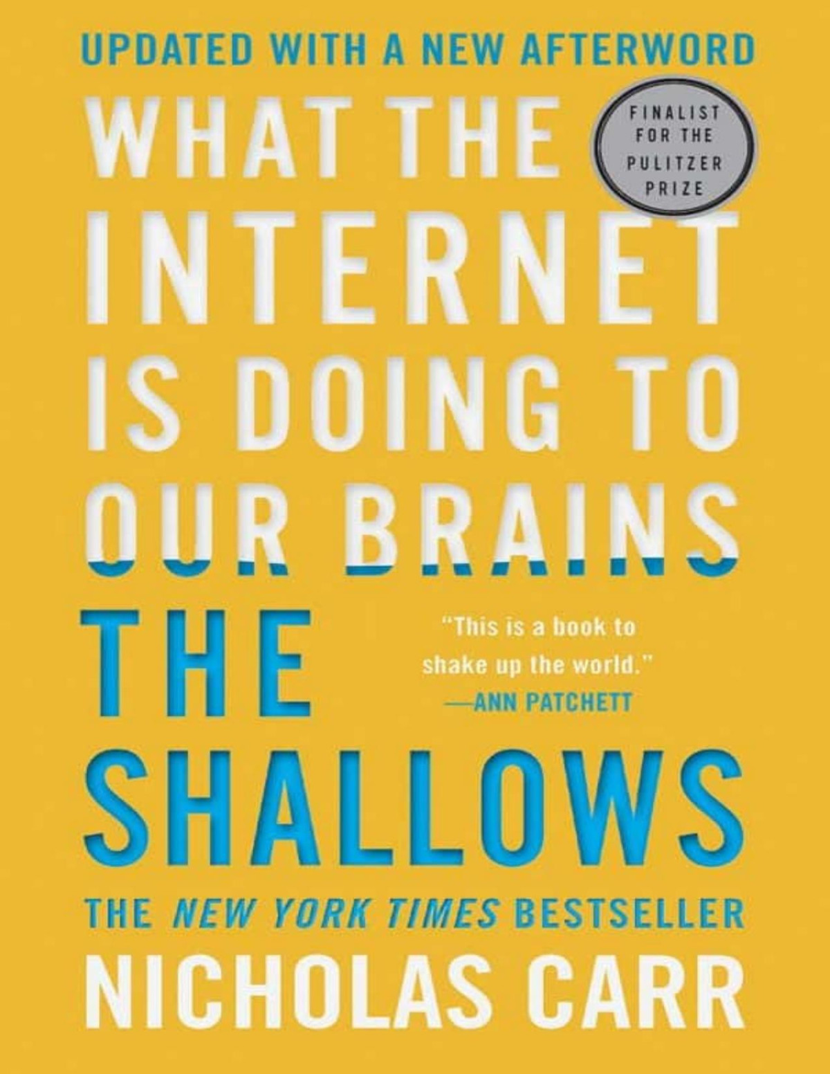 The Shallows What The Internet Is Doing To Our Brains Nicholas Carr