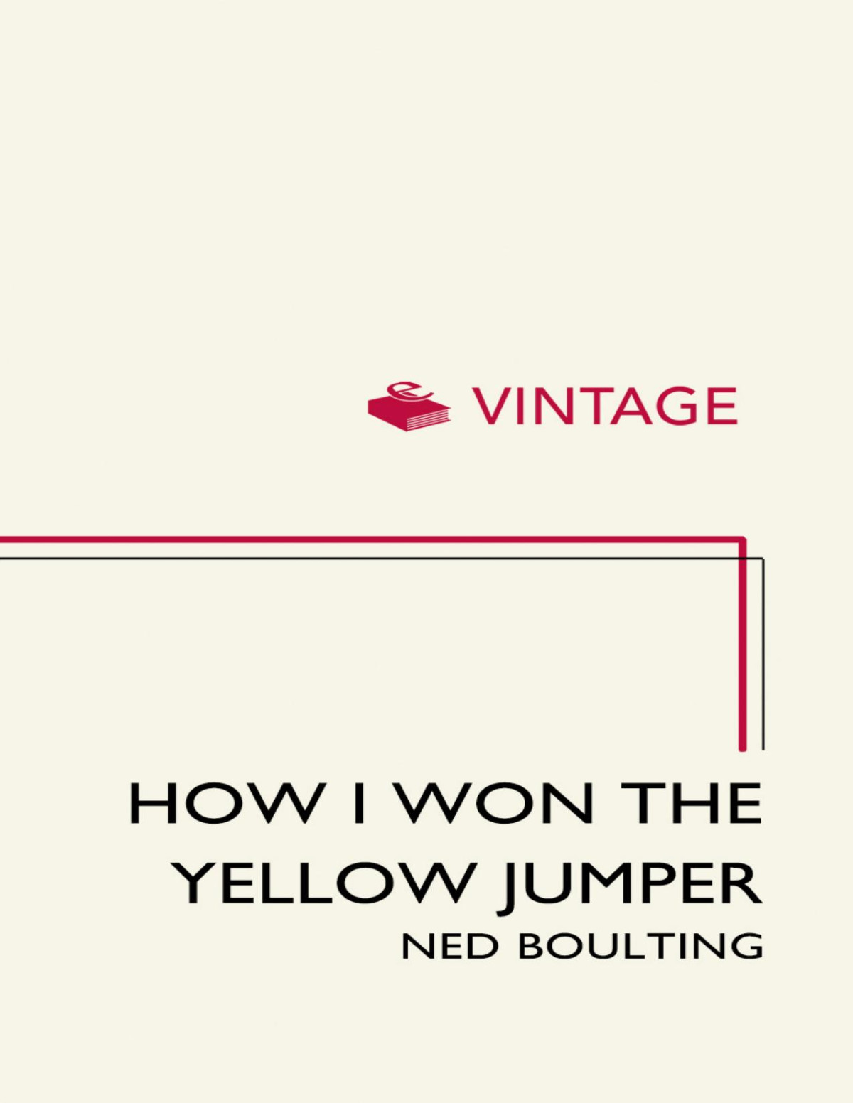How I Won The Yellow Jumper Ned Boulting