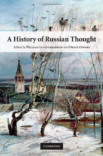 A History Of Russian Thought 1st Edition William Leatherbarrow