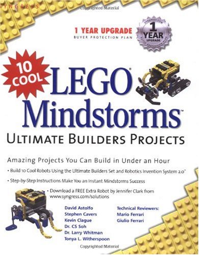 10 Cool Lego Mindstorms Ultimate Builder Projects Amazing Projects You Can Build In Under An Hour 1st Edition Mario Ferrari Giulio Ferrari