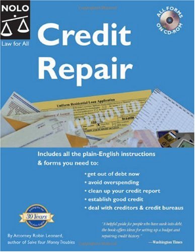 Credit Repair 7th Edition 7th Robin Leonard