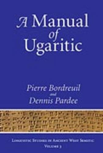 A Manual Of Ugaritic Harcdr Pierre Bordreuil