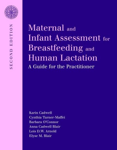 Maternal And Infant Assessment For Breastfeeding And Human Lactation A Guide For The Practitioner 2nd Edition Cynthia Turnermaffei