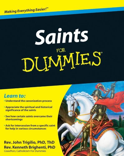 Saints For Dummies 1st Edition Rev John Trigilio Jr Rev Kenneth Brighenti
