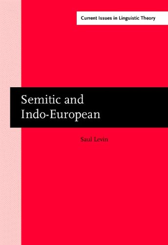 Semitic And Indoeuropean Volume Ii Comparative Morphology Syntax And Phonetics 1st Saul Levin