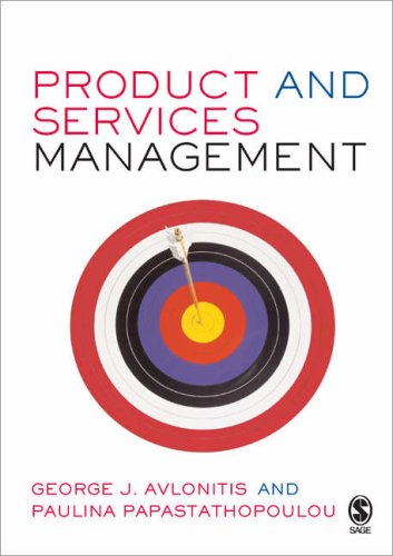 Product And Services Management 1st Edition George J Avlonitis