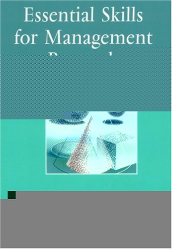 Essential Skills For Management Research 1st Edition Dr David Partington