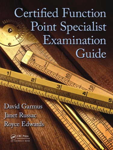 Certified Function Point Specialist Examination Guide David Garmus