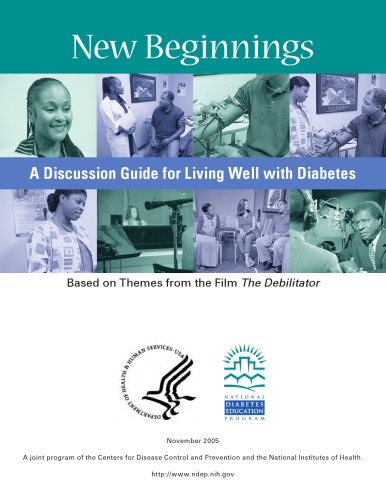 New Beginnings A Discussion Guide For Living Well With Diabetes National Diabetes Education Program Us