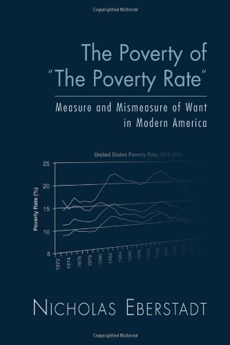 The Poverty Of The Poverty Rate Measure And Mismeasure Of Material Deprivation In Modern America Nicholas Eberstadt