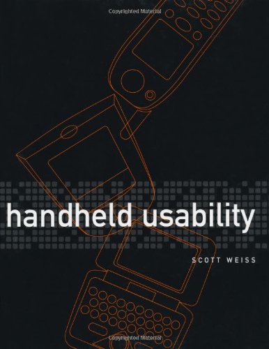 Handheld Usability 1st Edition Scott Weiss