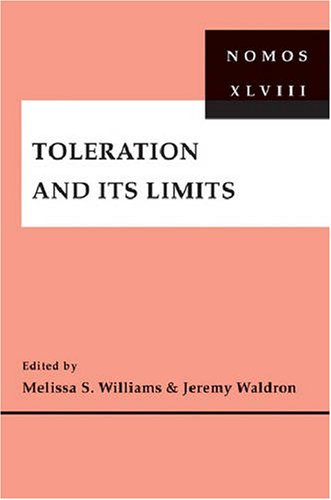 Toleration And Its Limits Nomos Xlviii Nomos Melissa Williams