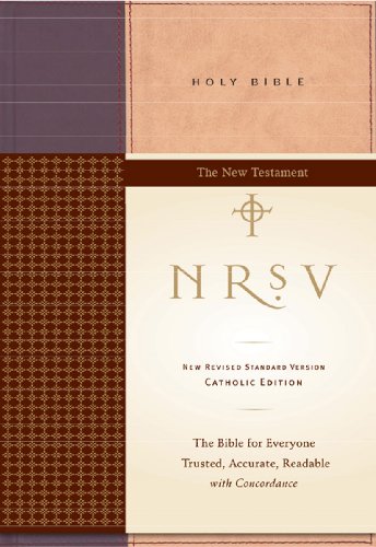 Nrsv Catholic Edition Bible Anglicizednew Testament Harper Bibles