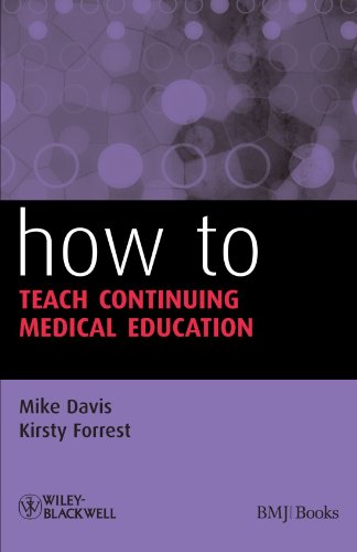 How To Teach Continuing Medical Education How How To 1st Edition Mike Davis