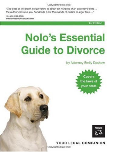 Nolos Essential Guide To Divorce 1st Edition Emily Doskow