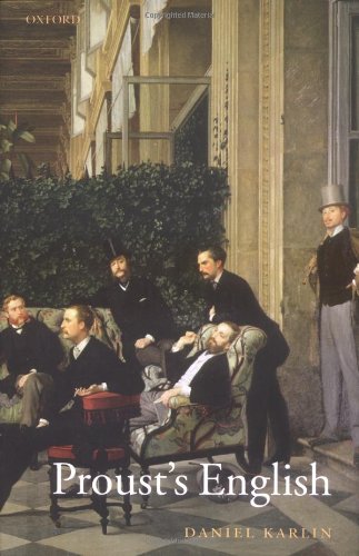 Prousts English Bilingual Daniel Karlin