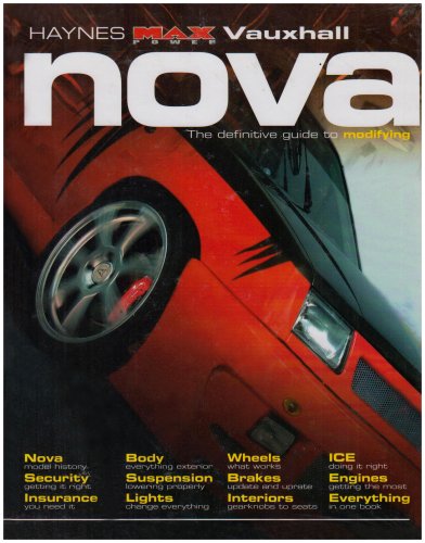 Vauxhall Nova Haynes Robert Jex Em Willmott