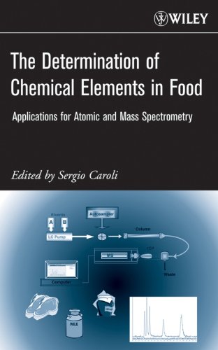 The Determination Of Chemical Elements In Food Applications For Atomic And Mass Spectrometry 1st Edition Sergio Caroli