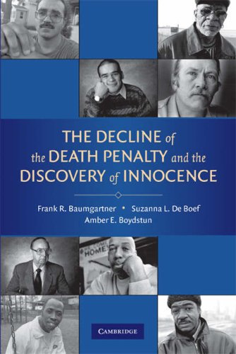 The Decline Of The Death Penalty And The Discovery Of Innocence 1st Edition Frank R Baumgartner