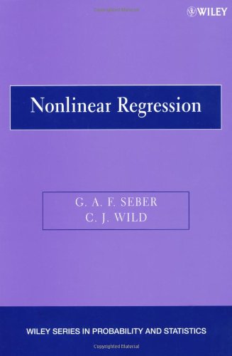 Nonlinear Regression Wiley Series In Probability And Statistics George A F Seber