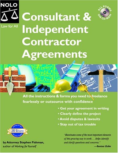 Consultant Independent Contractor Agreements 4th Stephen Fishman