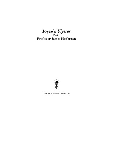 Joyces Ulysses James A W Heffernan