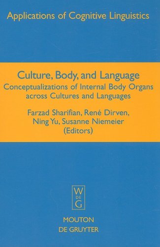Culture Body And Language Conceptualizations Of Internal Body Organs Across Cultures And Languages Applications Of Cognitive Linguistics Farzad Sharifian