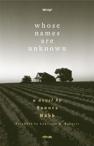 Whose Names Are Unknown First Edition Sanora Babb