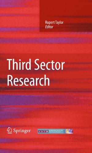 Third Sector Research 1st Edition Rupert Taylor Auth Rupert Taylor Eds