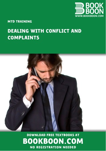 Dealing With Conflict And Complaints Sean Mcpheat
