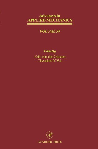 Advances In Applied Mechanics 38 1st Edition Erik Van Der Giessen And Theodore Y Wu Eds