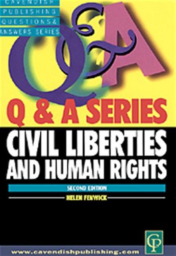 Qa Civil Liberties And Human Rights 2nd Edition 2nd Helen Fenwick