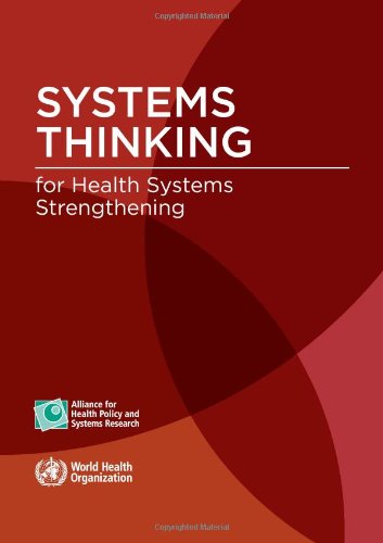Systems Thinking For Health Systems Strengthening Nonserial Publications World Health Organization