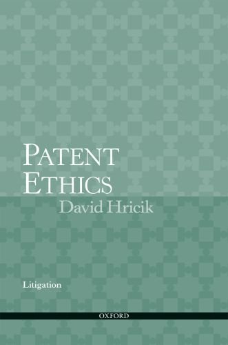 Patent Ethics Litigation David Hricik