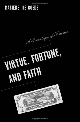 Virtue Fortune And Faith A Genealogy Of Finance Borderlines 1st Edition Marieke De Goede