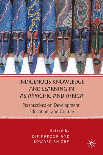 Indigenous Knowledge And Learning In Asia Pacific And Africa Perspectives On Development Education And Culture Dip Kapoor