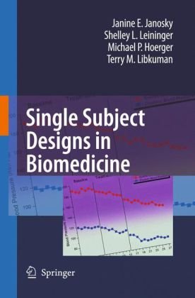 Single Subject Designs In Biomedicine 1st Edition Janine E Janosky