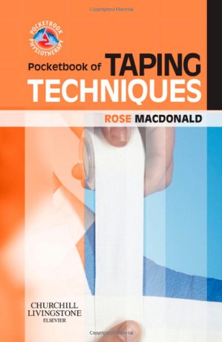 Pocketbook Of Taping Techniques 1st Edition Rose Macdonald