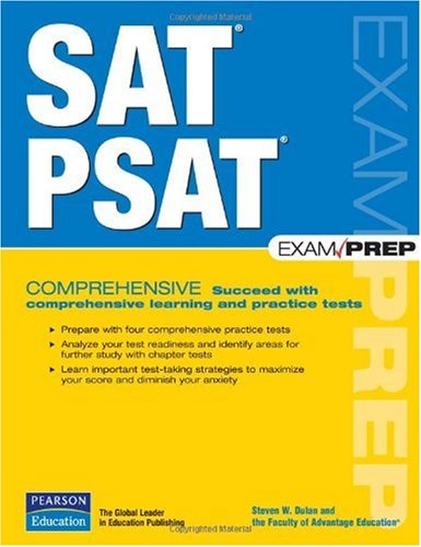 Sat Psat Exam Prep 1st Edition Steven W Dulan Advantage Education