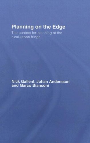 Planning On The Edge 1st Edition Nick Gallent Johan Andersson