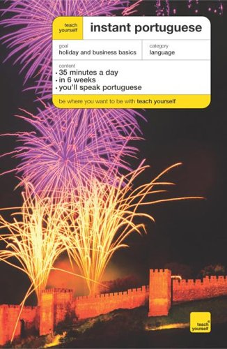 Teach Yourself Instant Portuguese Package Book 2nd Edition Elisabeth Smith