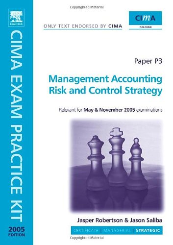 Cima Exam Practice Kit Risk And Control Strategy Illustrated Edition Jaspar Robertson
